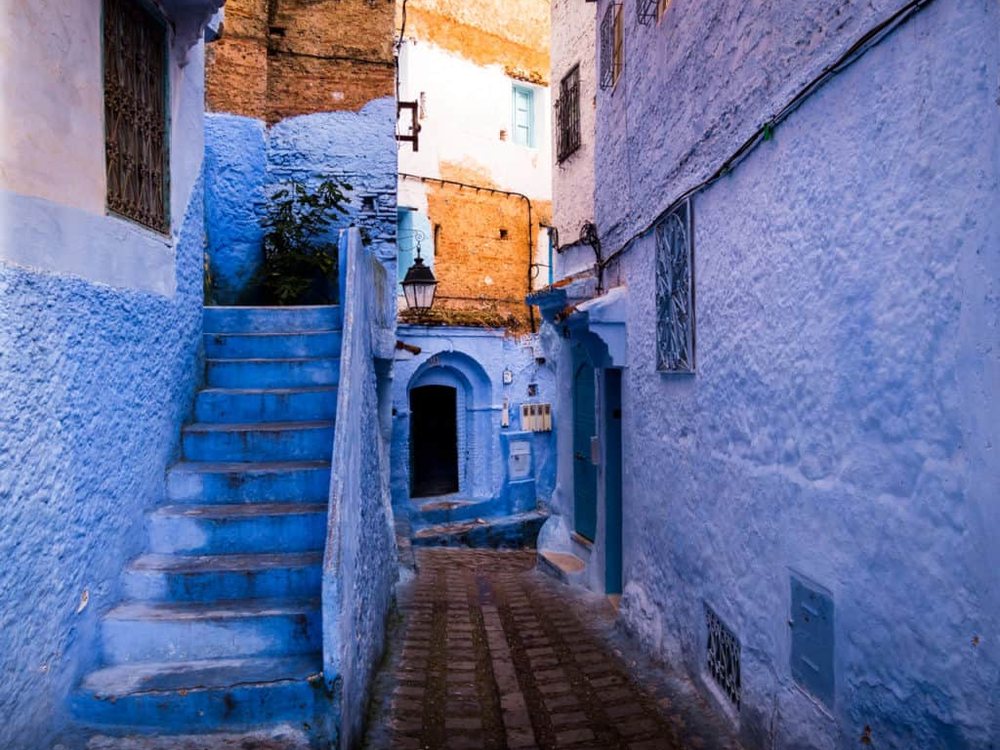 Blue streets of Chefchaouen