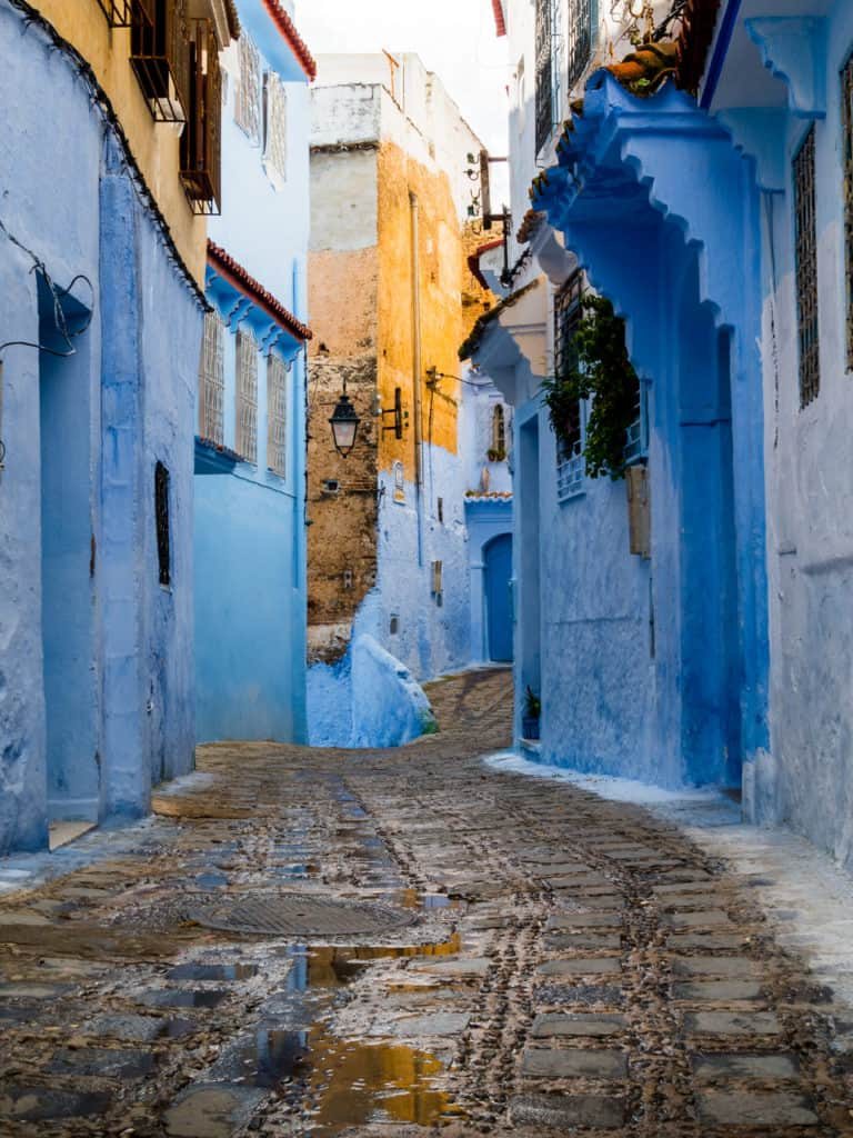Chefchaouen blue alley